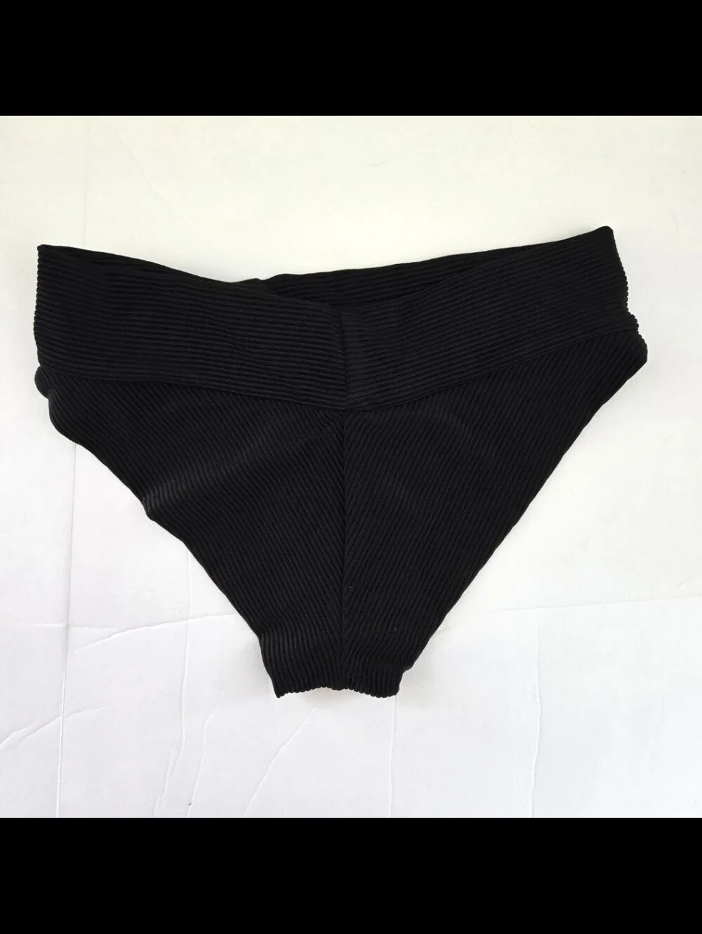 Frankies Bikinis Gavin Ribbed Cheeky Bottom